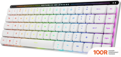 Клавиатура ASUS ROG FALCHION MOONLIGHT WHITE (ASUS RX LOW PROFILE RED) (71141)