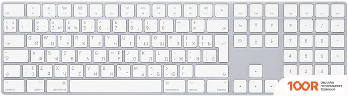 Клавиатура Apple MAGIC KEYBOARD С ЦИФРОВОЙ ПАНЕЛЬЮ MQ052RS/A (71131)