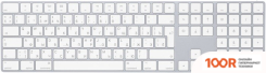 Клавиатура Apple MAGIC KEYBOARD С ЦИФРОВОЙ ПАНЕЛЬЮ MQ052RS/A (71131)