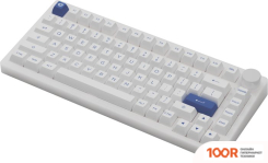 Клавиатура Akko PC75B PLUS WHITE & BLUE (AKKO CS SILVER) (71112)