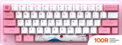Клавиатура Akko ACR 59 ACRYLIC TOKYO (AKKO CS JELLY PINK) (71101)