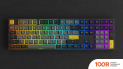 Клавиатура Akko 5108S BLACK & GOLD (AKKO CS JELLY PURPLE) (71094)