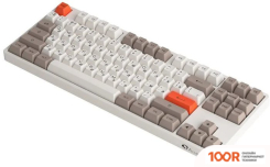 Клавиатура Akko 5087S WHITE (AKKO CREAM YELLOW V3) (71091)