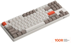 Клавиатура Akko 5087S WHITE (AKKO CREAM YELLOW V3) (71091)