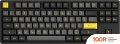 Клавиатура Akko 5087B PLUS BLACK & GOLD (AKKO CREAM YELLOW V3) (71081)