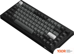 Клавиатура Akko 5075S BLACK & SILVER (AKKO CREAM YELLOW V3 PRO) (71080)