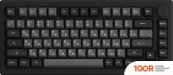 Клавиатура Akko 5075S BLACK & SILVER (AKKO CREAM YELLOW V3 PRO) (71080)