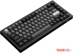 Клавиатура Akko 5075B PLUS BLACK & SILVER (AKKO CREAM YELLOW V3 PRO) (71079)