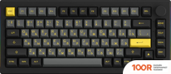 Клавиатура Akko 5075B PLUS BLACK & GOLD (AKKO CREAM YELLOW V3 PRO) (71078)