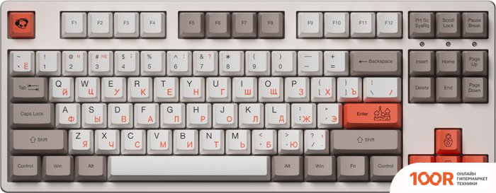 Клавиатура Akko 3108 V2 STEAM ENGINE (AKKO CS RADIANT RED) (71075)