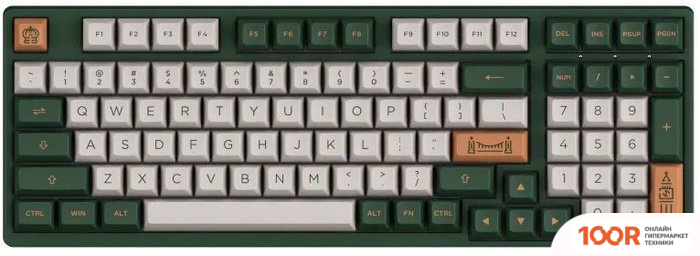 Клавиатура Akko 3098S WORLD TOUR LONDON (TTC SPEED SILVER) (71072)