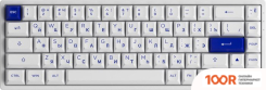 Клавиатура Akko 3068B PLUS WHITE & BLUE (AKKO CS JELLY PURPLE) (71031)