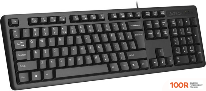 Клавиатура A4Tech KKS-3 (ЧЕРНЫЙ) (70984)