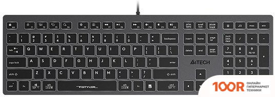 Клавиатура A4Tech FSTYLER FX60 (БЕЛАЯ ПОДСВЕТКА) (70976)