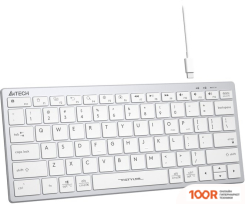 Клавиатура A4Tech FSTYLER FX51 (СЕРЕБРИСТЫЙ/БЕЛЫЙ) (70974)