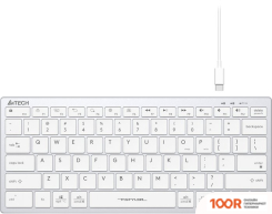 Клавиатура A4Tech FSTYLER FX51 (СЕРЕБРИСТЫЙ/БЕЛЫЙ) (70974)