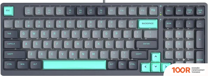 Клавиатура A4Tech FSTYLER FS300 PANDA ROCK CLIMBING (70969)