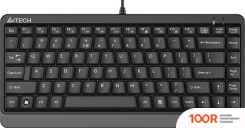 Клавиатура A4Tech FSTYLER FKS11 (ЧЕРНЫЙ/СЕРЫЙ) (70965)