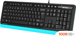 Клавиатура A4Tech FSTYLER FKS10 (ЧЕРНЫЙ/СИНИЙ) (70963)