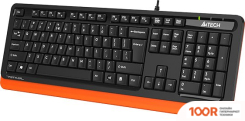 Клавиатура A4Tech FSTYLER FKS10 (ЧЕРНЫЙ/ОРАНЖЕВЫЙ) (70961)