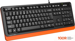 Клавиатура A4Tech FSTYLER FKS10 (ЧЕРНЫЙ/ОРАНЖЕВЫЙ) (70961)