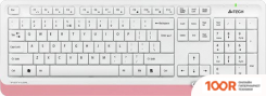Клавиатура A4Tech FSTYLER FK10 (БЕЛЫЙ/РОЗОВЫЙ) (70950)