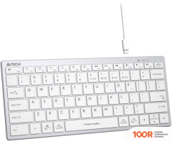 Клавиатура A4Tech FSTYLER FBX51C (СЕРЕБРИСТЫЙ/БЕЛЫЙ) (70943)