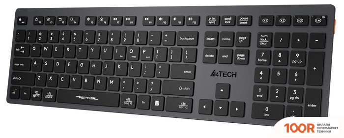 Клавиатура A4Tech FSTYLER FBX50C (СЕРЫЙ/ЧЕРНЫЙ) (70940)