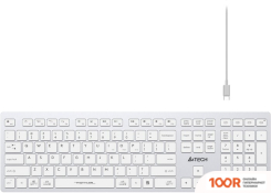 Клавиатура A4Tech FSTYLER FBX50C (СЕРЕБРИСТЫЙ/БЕЛЫЙ) (70939)