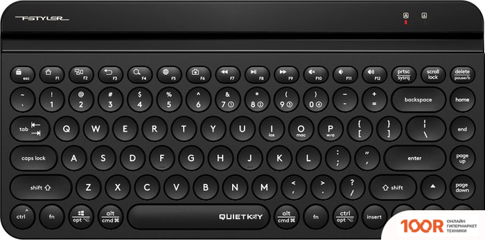 Клавиатура A4Tech FSTYLER FBK30 (ЧЕРНЫЙ) (70936)