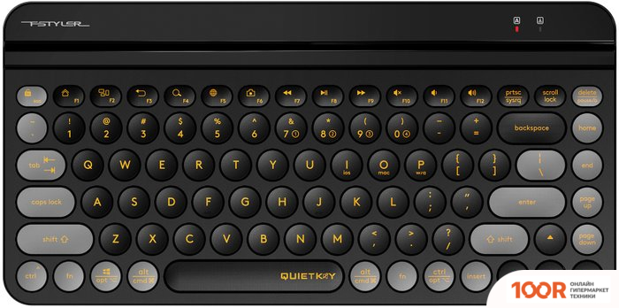 Клавиатура A4Tech FSTYLER FBK30 (ЧЕРНАЯ СМОРОДИНА) (70935)