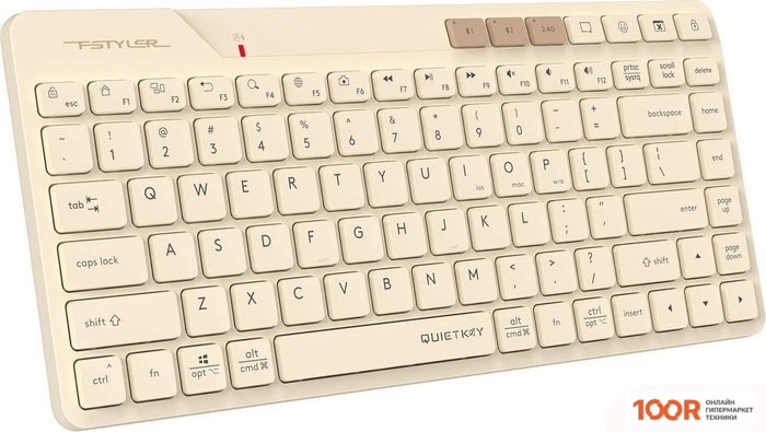 Клавиатура A4Tech FSTYLER FBK26C AS (БЕЖЕВЫЙ) (70928)