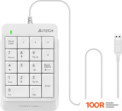 Клавиатура A4Tech FK13P (БЕЛЫЙ) (70921)