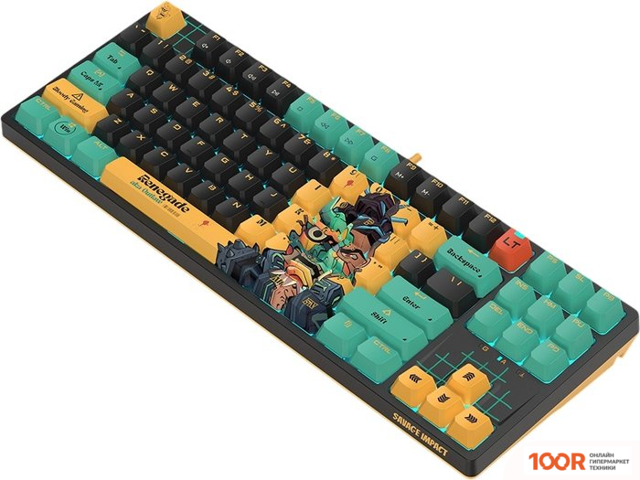 Клавиатура A4Tech BLOODY X SAVAGE IMPACT AT87 RENEGADE (70918)