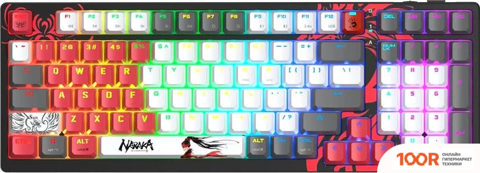 Клавиатура A4Tech BLOODY WS98 NARAKA (BLOODY BLMS RED PLUS) (70915)