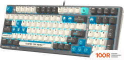 Клавиатура A4Tech BLOODY S98 PIXELS BLUE (BLOODY BLMS RED PLUS, НЕТ КИРИЛЛИЦЫ) (70904)