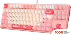 Клавиатура A4Tech BLOODY S87 ENERGY PINK (BLOODY BLMS RED PLUS) (70896)