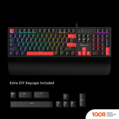 Клавиатура A4Tech BLOODY S515R (ЧЕРНЫЙ, BLOODY BLMS RED) (70893)