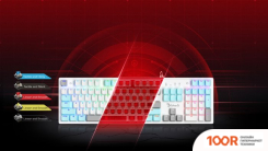 Клавиатура A4Tech BLOODY S510R (БЕЛЫЙ) (70889)