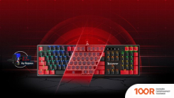 Клавиатура A4Tech BLOODY B820N (ЧЕРНЫЙ/КРАСНЫЙ) (70873)