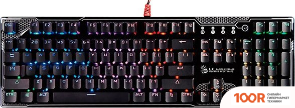 Клавиатура A4Tech BLOODY B810R (ЧЕРНЫЙ) (70870)