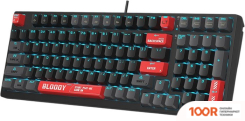 Клавиатура A4Tech BLOODY AT98 (ЧЕРНЫЙ/КРАСНЫЙ) (70856)