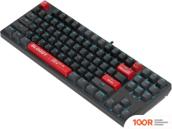 Клавиатура A4Tech BLOODY AT87 (ЧЕРНЫЙ/КРАСНЫЙ) (70855)