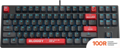 Клавиатура A4Tech BLOODY AT87 (ЧЕРНЫЙ/КРАСНЫЙ) (70855)