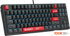 Клавиатура A4Tech BLOODY AT87 (ЧЕРНЫЙ/КРАСНЫЙ) (70855)