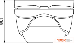 CCTV-камера HiWatch DS-T203P(B) (6 ММ) (70739)