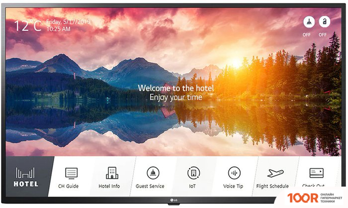 Информационная панель LG 55US662H0ZC (69758)