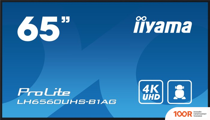 Информационная панель Iiyama PROLITE LH6560UHS-B1AG (69626)
