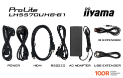 Информационная панель Iiyama PROLITE LH5570UHB-B1 (69620)