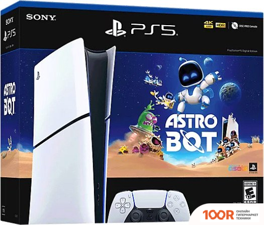 Игровая приставка Sony PLAYSTATION 5 SLIM DIGITAL EDITION ASTRO BOT BUNDLE (69131)